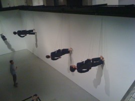 Walking on the Wall - Brown (original)